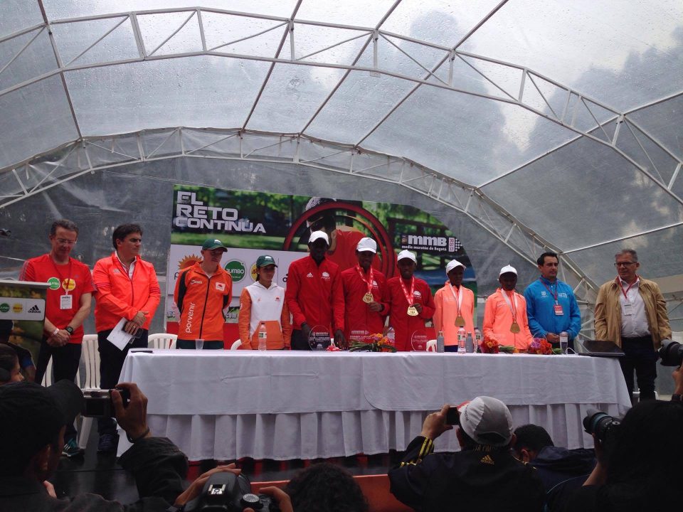 Feyisa Lilesa, Brigid Kosgei, Media Maratón de Bogotá, Bogotá Half Marathon